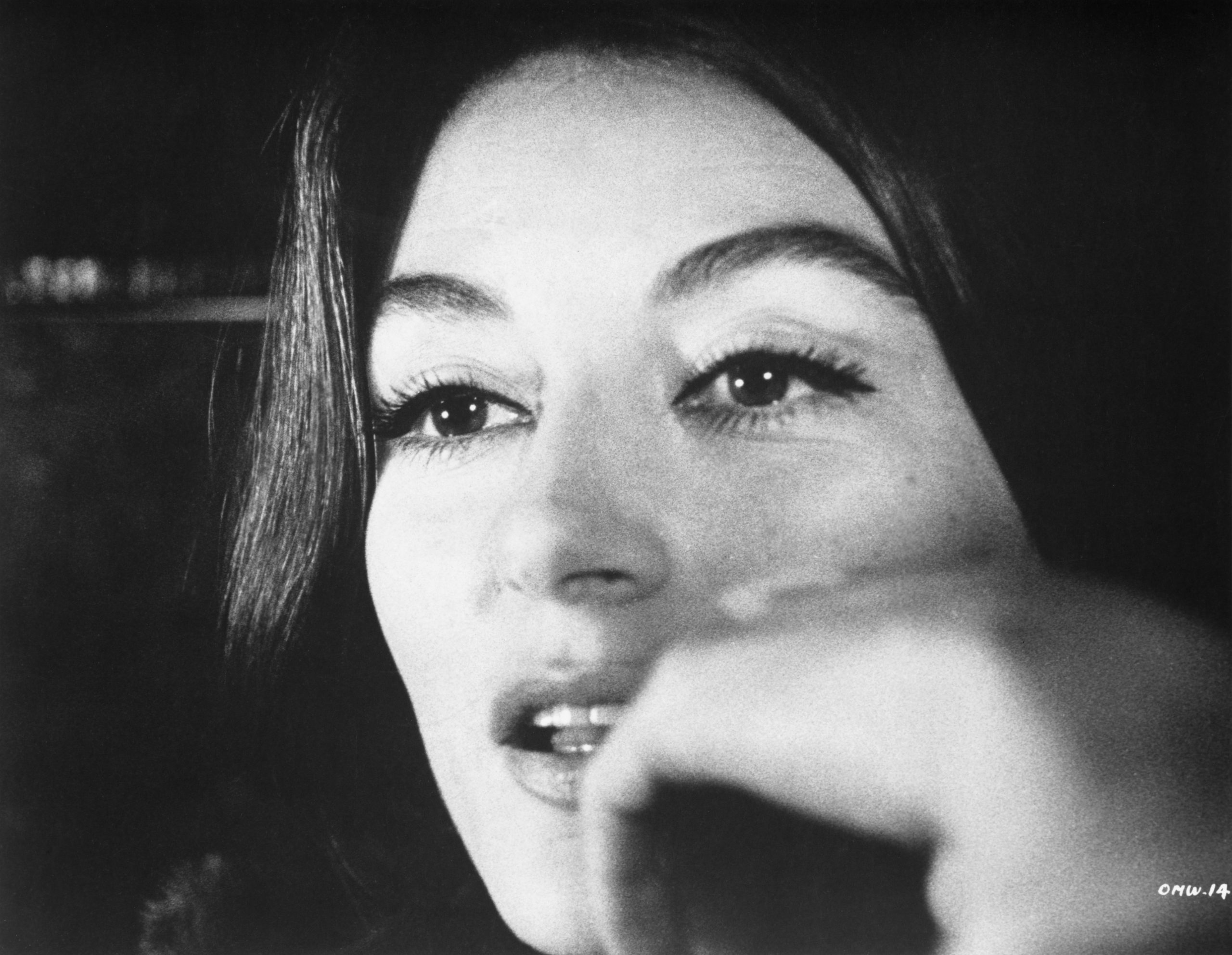 Anouk Aimee dans Un homme et une femme.