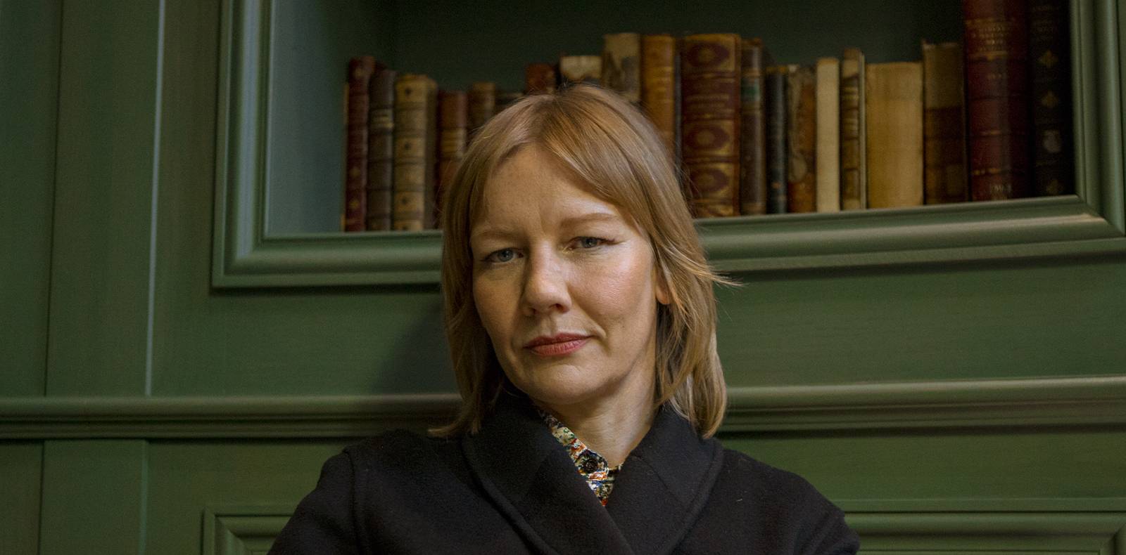 Sandra Hüller photographiée à Paris le 19 janvier 2024 © Nathan Merchadier.