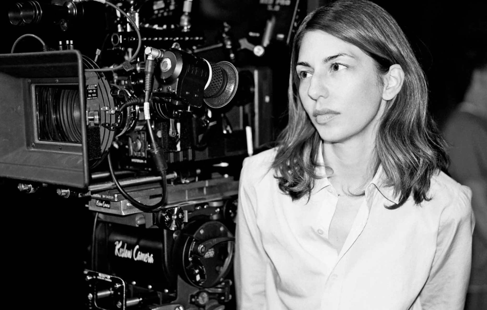 La réalisatrice Sofia Coppola sur le tournage de The Bling Ring (2013) © Pathé Distribution.
