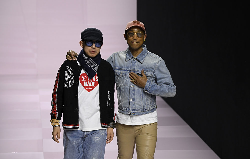 defile louis vuitton nigo pharrell