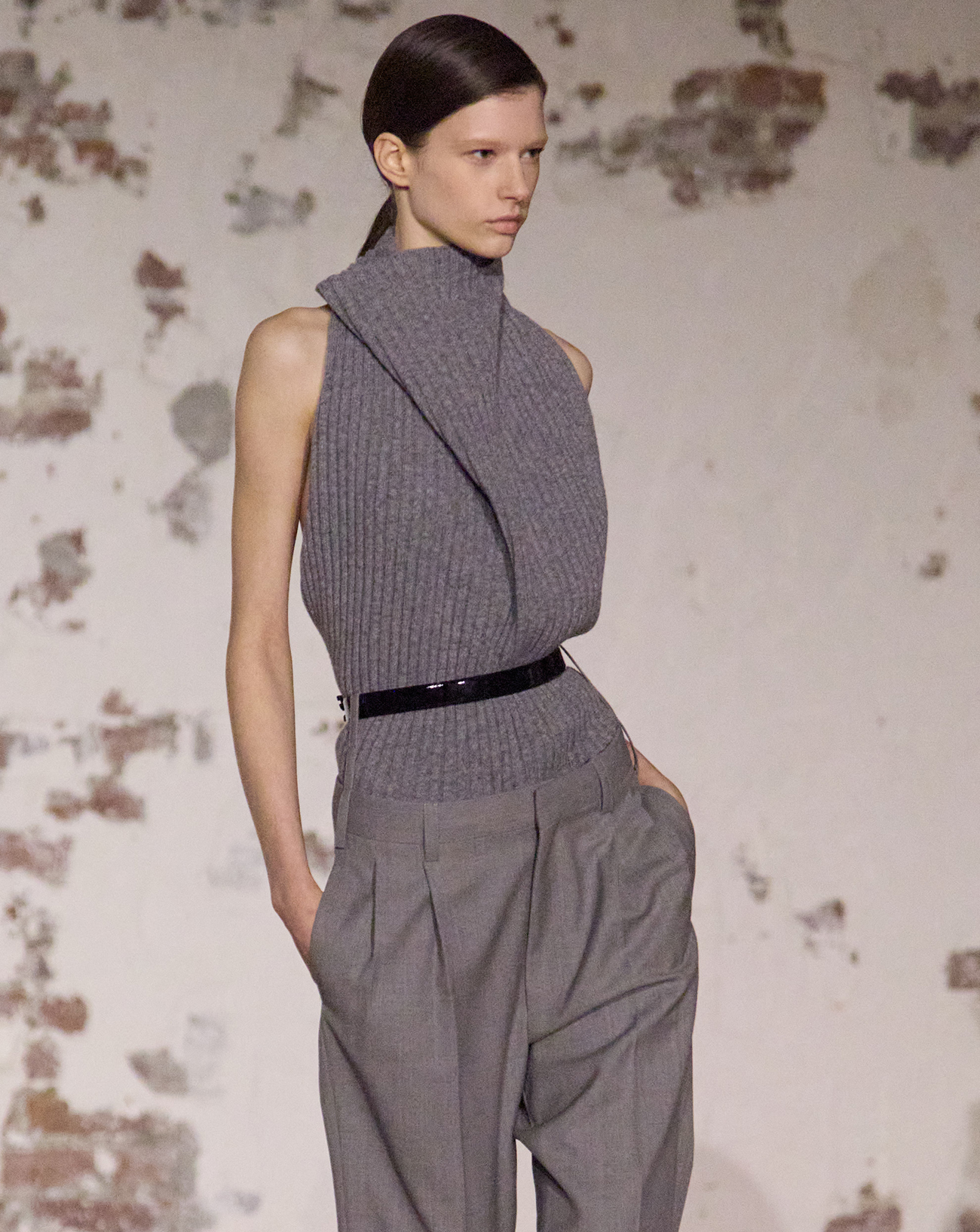 Le défilé Victoria Beckham automne-hiver 2025-2026.