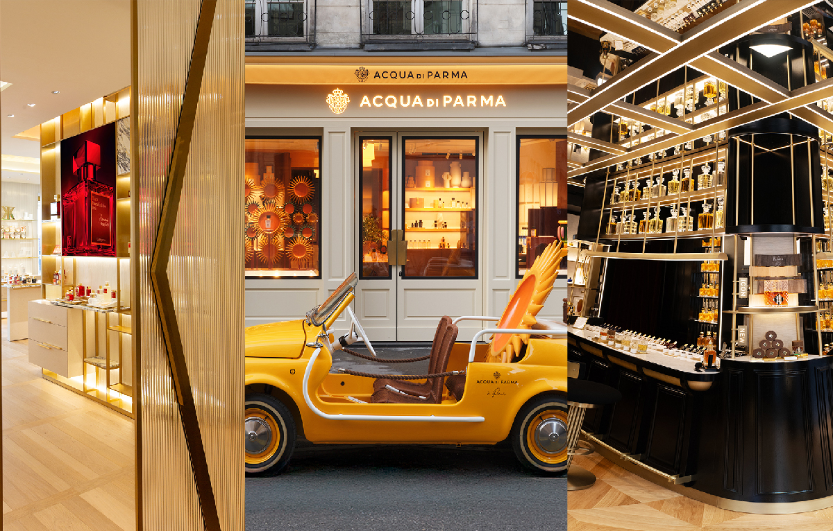 Boutiques, Maison Francis Kurkdjian, Casa Acqua Di Parma  et Kilian Paris 