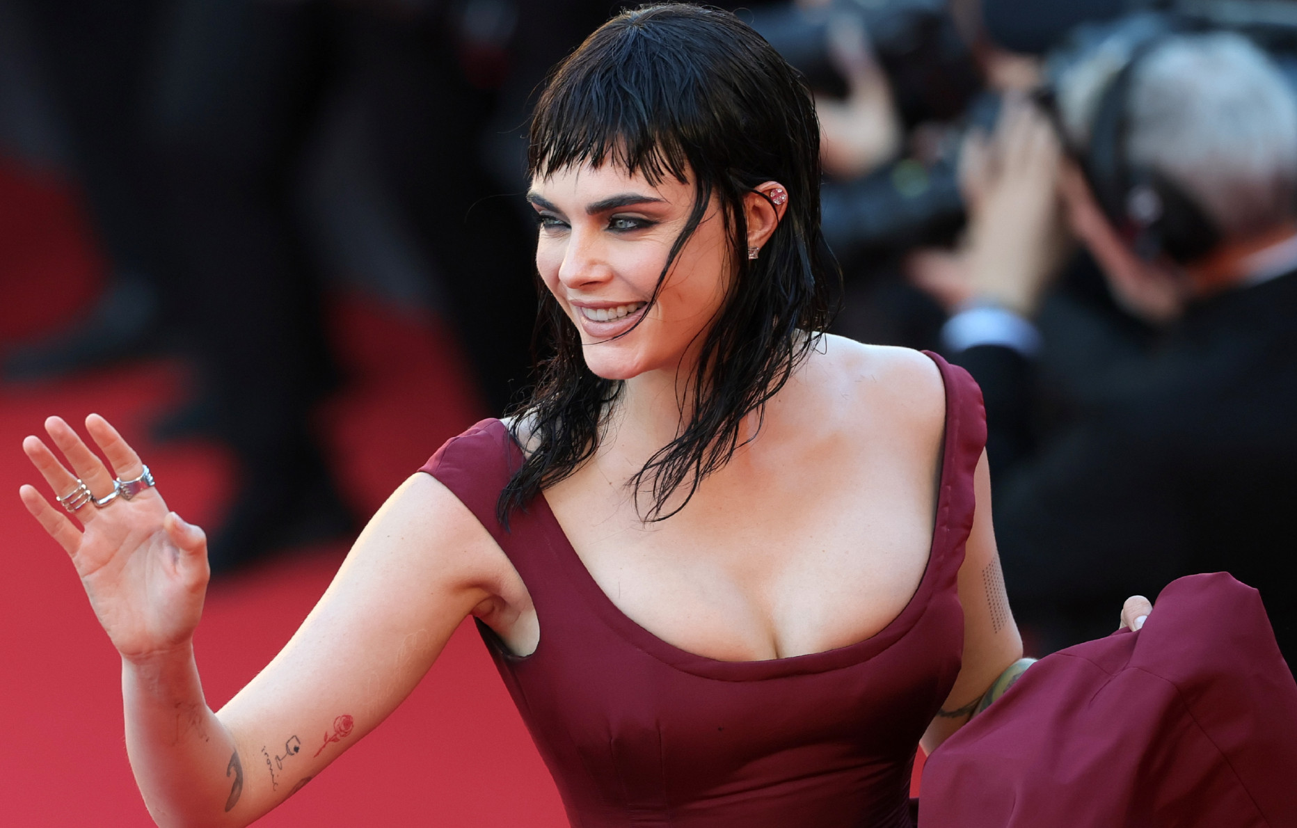 Cara Delevingne au Festival de Cannes 2025.