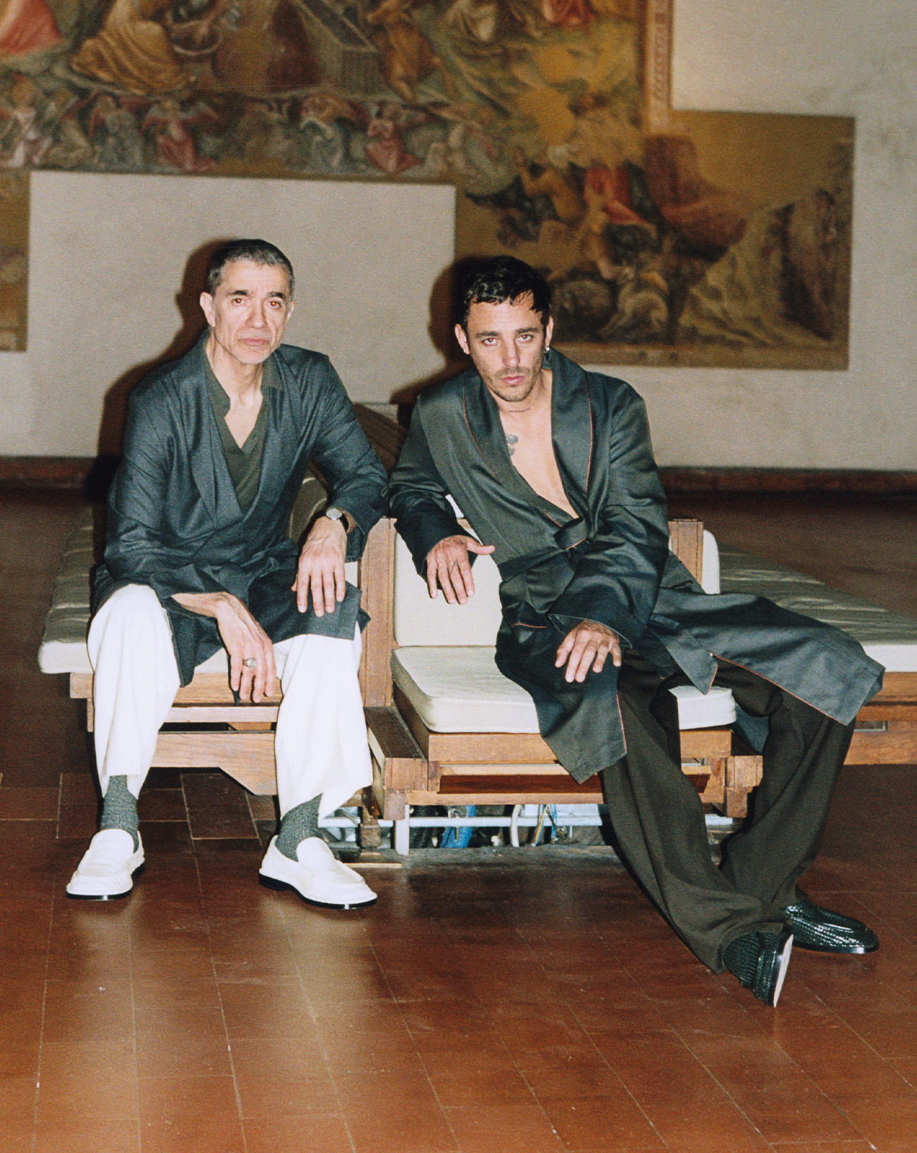 Théo Mercier et Romeo Castellucci par Jonas Unger pour Numéro art.